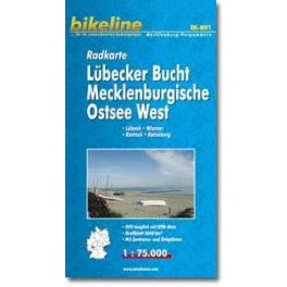   Lübecker Bucht, Mecklenburgische Ostsee West kerékpártérkép - (RK-MV1)