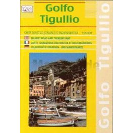 Tigullio-öböl térkép - LAC