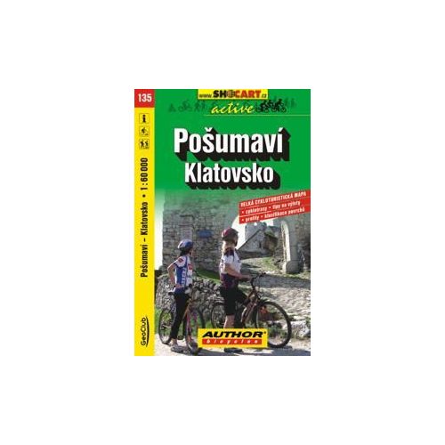 Posumavi, Klatovsko - SHOCart kerékpártérkép 135