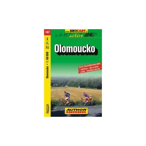 Olomoucko - SHOCart kerékpártérkép 147