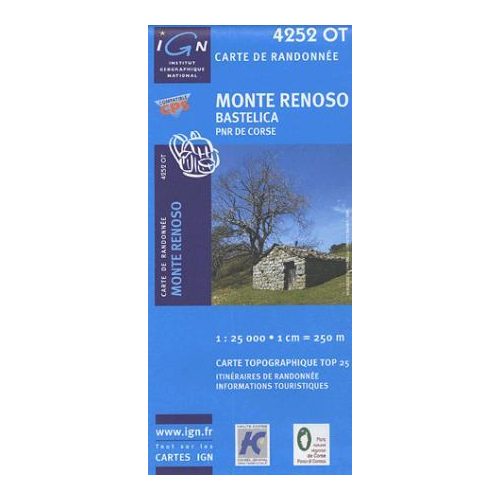 Monte Renoso / Bastelica - IGN 4252OT