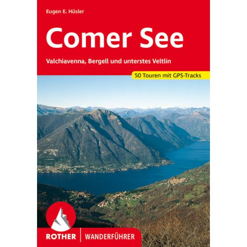 Lago di Como, hiking guide in German - Rother
