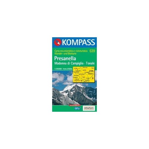WK 639 Presanella - Madonna di Campiglio - Passo del Tonale - KOMPASS