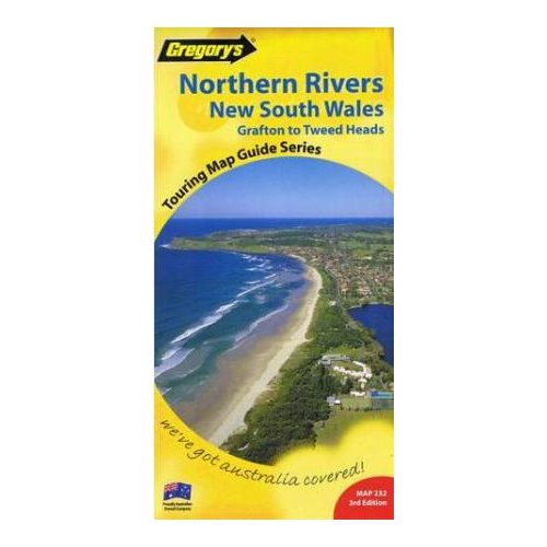 Northern Rivers of New South Wales: Grafton to Tweed heads térkép - Gregory's 