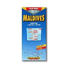 Maldív-szigetek autótérkép - B & B