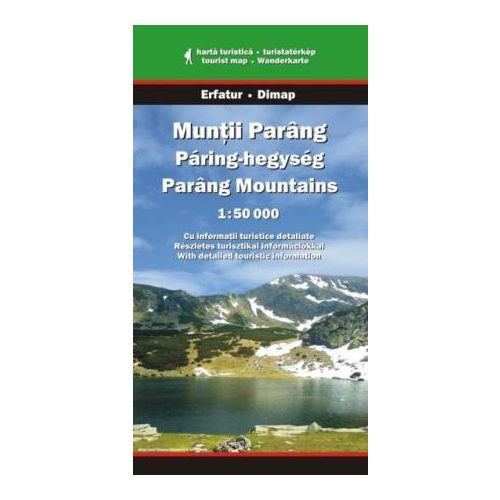 Parâng Mountains, hiking map - Dimap & Erfatur