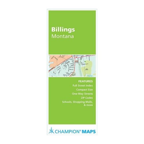 Billings, MT térkép - Rand McNally