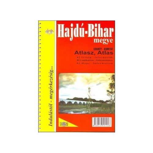 Hajdú-Bihar megye atlasza - Hi-Szi Map 