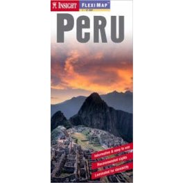 Peru laminált térkép - Insight