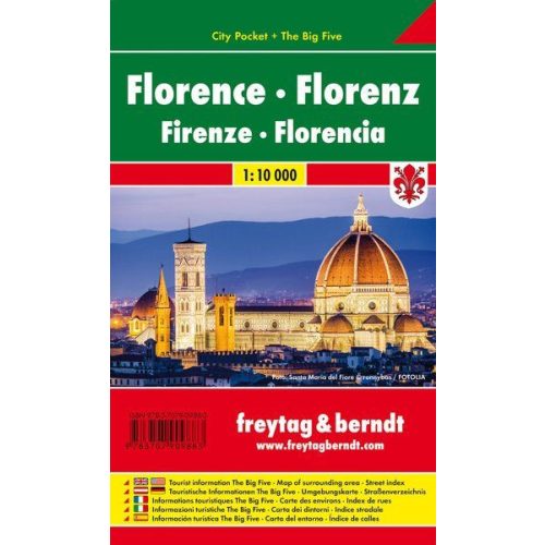 Firenze zsebtérkép - Freytag-Berndt