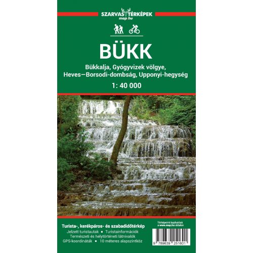 Bükk Hills, hiking map - Szarvas