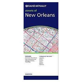 New Orleans, LA térkép - Rand McNally