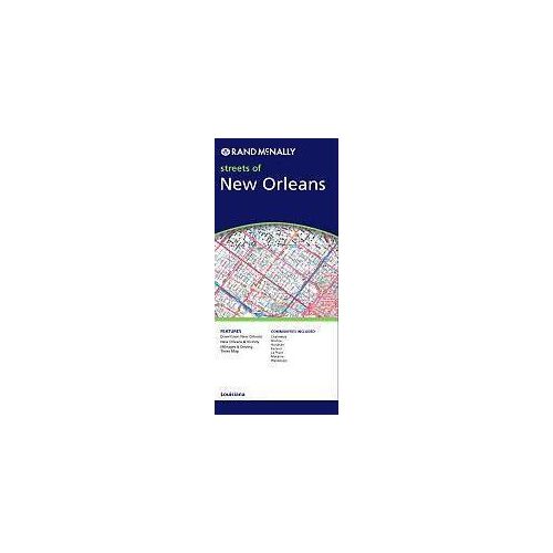 New Orleans, LA térkép - Rand McNally