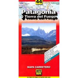 Patagonia and Tierra del Fuego térkép - Automapa