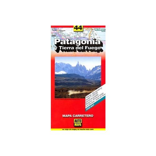 Patagonia and Tierra del Fuego térkép - Automapa