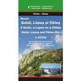 Gutin, Lápos és Cibles turistatérkép - Dimap & Erfatur