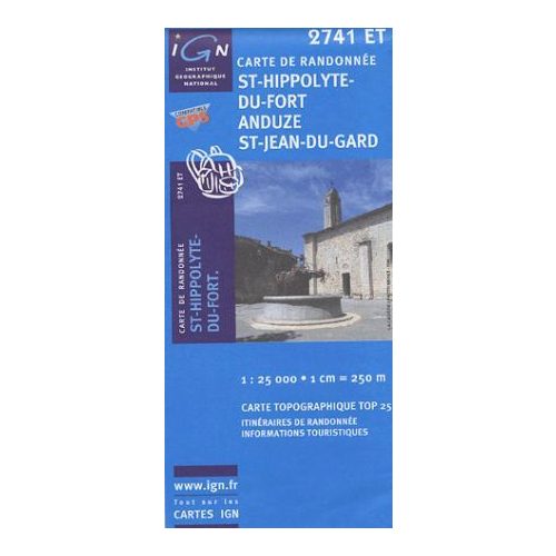 St-Hippolyte-du-Fort / Anduze / St-Jean-du-Gard - IGN 2741ET