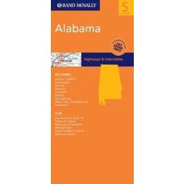 Alabama térkép - Rand McNally 