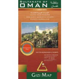 Oman, travel map - Gizimap 