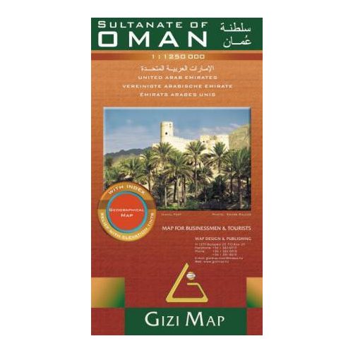Oman, travel map - Gizimap 
