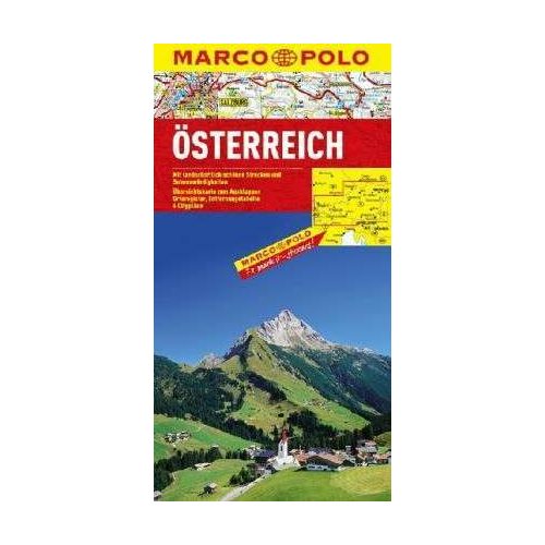 Ausztria térkép - Marco Polo