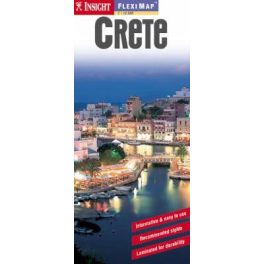 Kréta laminált térkép - Insight