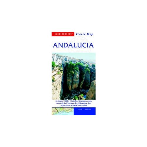Andalúzia térkép - Globetrotter Travel Map