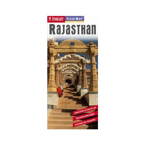 Rajasthan laminált térkép - Insight