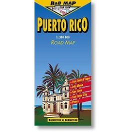 Puerto Rico autótérkép - B & B