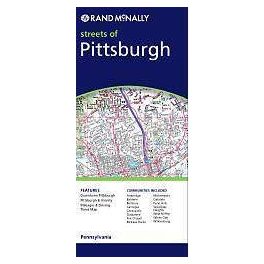 Pittsburgh, PA térkép - Rand McNally