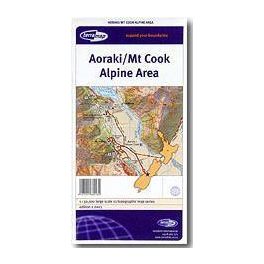 Aoraki - Mount Cook Alpine Area térkép - Terralink