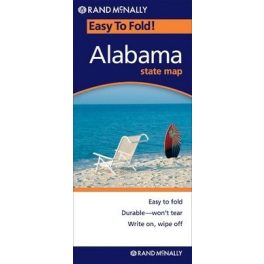 Alabama (EasyToFold) térkép - Rand McNally