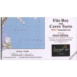 Fitz Roy, Cerro Torre térkép (3) - Aoneker