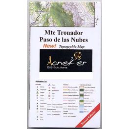 Monte Tronador, Paso de las Nubes térkép (6) - Aoneker