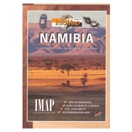 Namibia térkép - IMAP