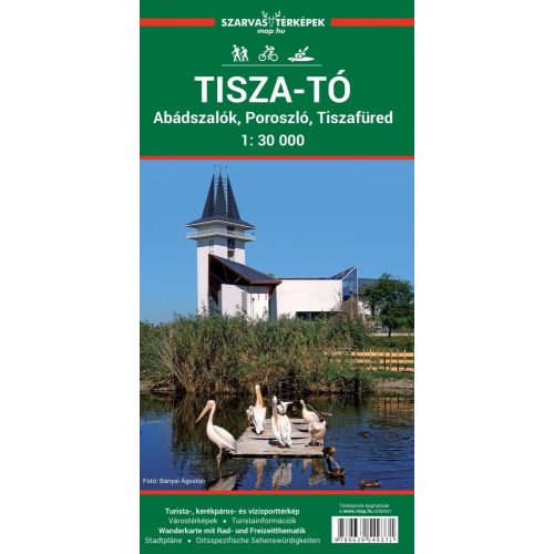 Tisza-tó térkép - Szarvas & Espolarte