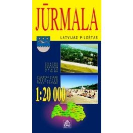 Jurmala térkép - Jana Seta