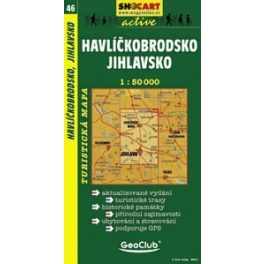 Havlíčkobrodsko, Jihlavsko turistatérkép - SHOCart 46
