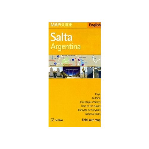 Salta és környéke (Argentina) térkép - de Dios Editores 