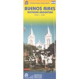 Buenos Aires és Észak-Argentína térkép - ITM