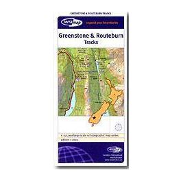Greenstone & Routeburn Tracks térkép - Terralink