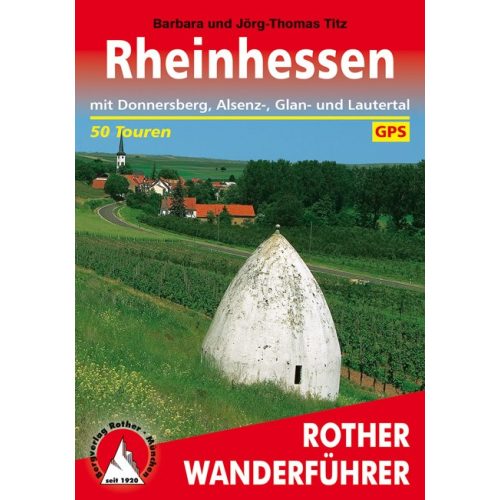 Rheinhessen, hiking guide in German - Rother