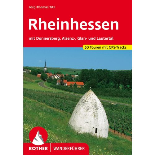 Rheinhessen, német nyelvű túrakalauz - Rother