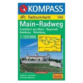  Main-Radweg : Frankfurt a.Main - Bayreuth - Bamberg - Nürnberg - Kompass RWK 149 