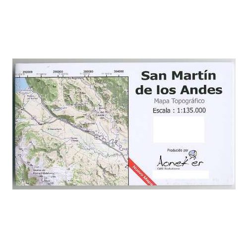 San Martín de los Andes térkép (12) - Aoneker