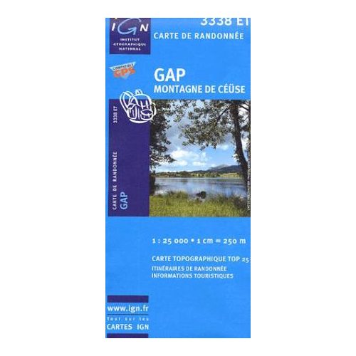 Gap / Montagne de Céüse - IGN 3338ET