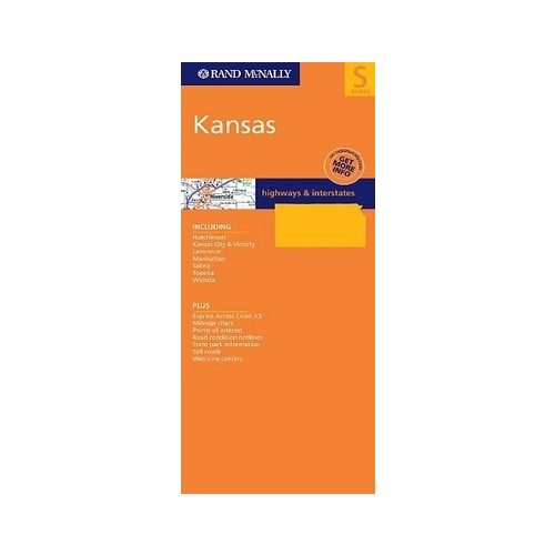 Kansas térkép - Rand McNally