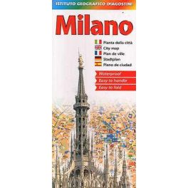 Milánó sétálótérkép - De Agostini