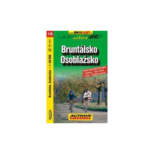 Bruntálsko, Osoblažsko kerékpártérkép (119) - ShoCart