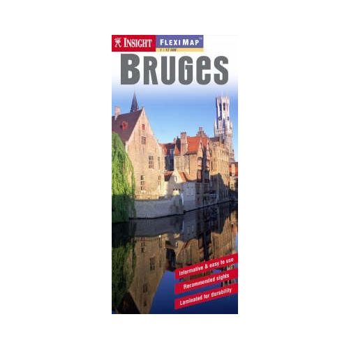 Bruges laminált térkép - Insight